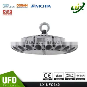 UFO High Bay Light Nichia Chips, 100-140lm/W, Meanwell Driver, Motion Control, 2016 New CE Rohs Approved 100W LED Commercial Li Quality Choice thumbnail-4