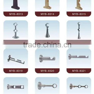 Aluminium Zinc Single Double Curtain Bracket thumbnail-1
