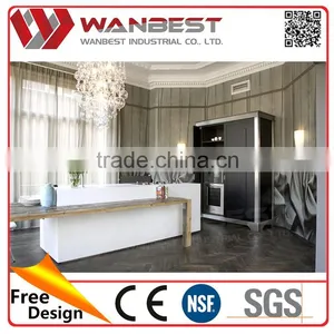 China Supplier Top Level Counter Height Wood Kitchen Dining Set thumbnail-1