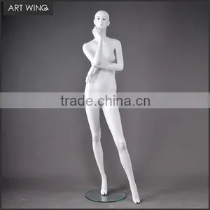 Skating Fashion Glass Fiber Sexy Female Display Lingerie Mannequin thumbnail-4