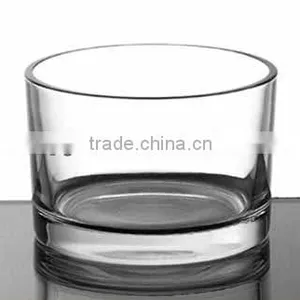 Glass Candle Holder Bowl thumbnail-1