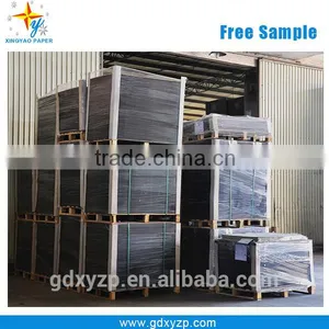 Two Sided Black Cardboard Paper/ High Quality Cheap Black Cardboard Paper thumbnail-2