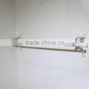 Metal Clothes Hanging Stand Wall Mounted Clothes Hanger Rack thumbnail-2