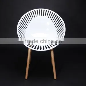 Whole Sale Outdoor Furniture Moon Chair With Wooden Leg Leisure Chair No 1554a thumbnail-5