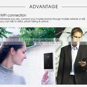 2016 New Arrival Wireless Wifi Video Door Phone Smart Doorbell Camera thumbnail-4