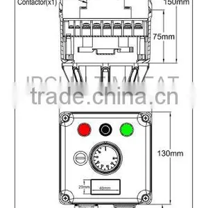 Type 9SWM, Extra Short Immersion Heater , Coiled Heating Elements Dia. 8 mm thumbnail-5