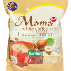 Mama White Coffee 3 in 1 With Hazelnut , Instant Coffee, thumbnail-1