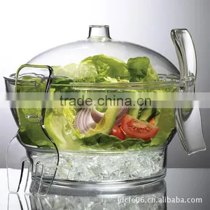 Salad Cold Bowl On Ice, Keep Your Salads Crisp & Fres thumbnail-1
