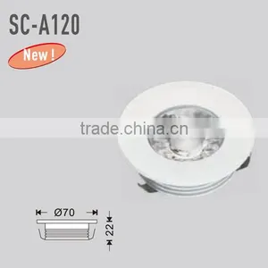 Recessed Led Kitchen Cabinet Light Set 3w (SC-A120) thumbnail-1