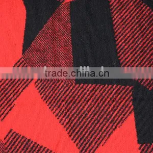 2016 Black and White New Jacquard Design Wool Blend Fabric for Woman's Overcoat Quality Choice thumbnail-2