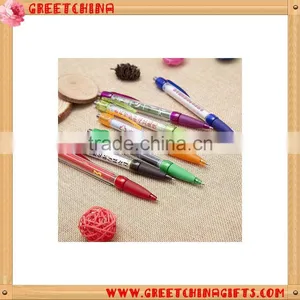 Promotional Pulling Picture Retractable Banner Ballpoint Pen With OEM Service thumbnail-1