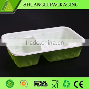 2 Compartments Plastic Food Container for Sale thumbnail-1