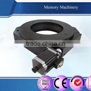Black- Anodized Aluminum Alloy Motorized Rotary Stage,OD300MM thumbnail-1