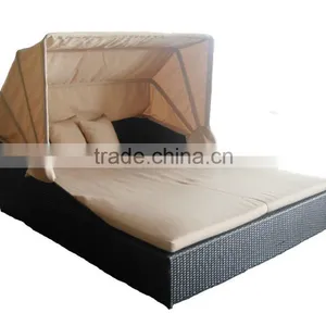 All Weather Outdoor Garden Daybed thumbnail-1