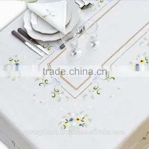 Hand Embroidery Table Cloth thumbnail-1
