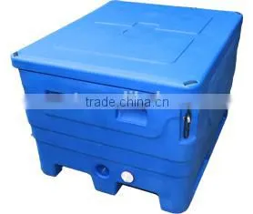 Rotational Molded Fish Container Made of PE and PU Material thumbnail-1