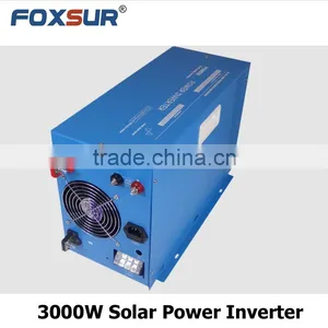 3000W Digital Display Pure Sine Wave Solar Inverter With PWM Solar Controller 12V dc to 110V AC With Battery Charger thumbnail-1