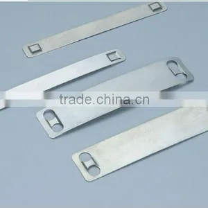 Stainless Steel Brass Name Tag thumbnail-1