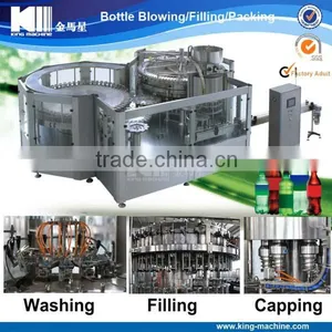 PET / Glass Bottle Carbonated Cold Drink Bottling Plant thumbnail-1