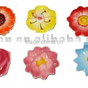 Flower Magnet, 2D Ceramic Magnet thumbnail-1