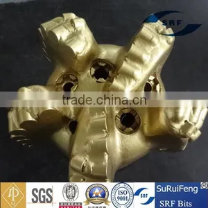 12 1/4 Inch 5 Blades PDC Oil Drill Bit thumbnail-1