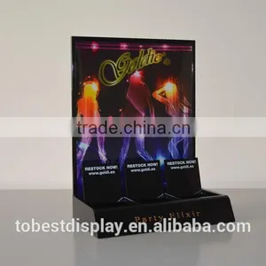 Elegant Black Custom Wholesale Led Acrylic Display Stand Manufacturer thumbnail-1