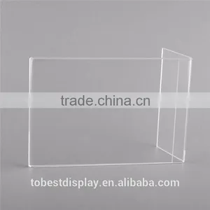 Acrylic Stand Menu Holder, Restaurant Menu Holder 5x6, Plastic Menu Holder thumbnail-2