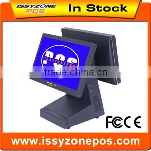 IZP011 2015 Pos Machine For Supermarket Pos System Dual Screen Supermarket thumbnail-1