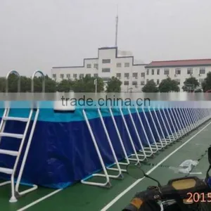 Metal Frame Ground Stand Paddle Inflatable Swimming Pool for CE Quality Choice thumbnail-4