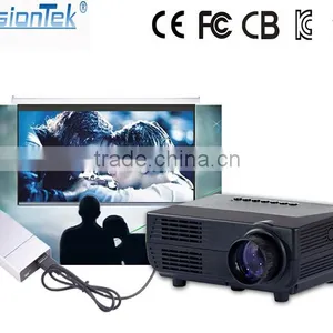 150 Lumens Full HD Home Theater Projector / Mini Led Projector thumbnail-4