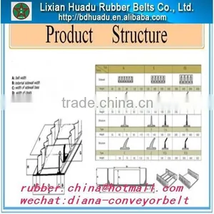 Supply High Strength Sidewall Conveyor Belting thumbnail-5