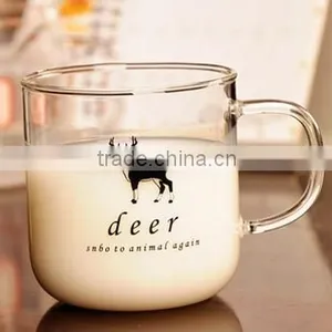 Fancy Drinking Glass Mug With Animals Pattern thumbnail-3