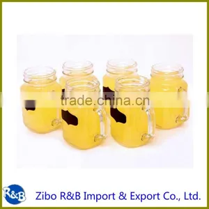 460ML Glass Mason Jar With Decal thumbnail-2
