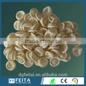 ESD Cleanroom Nitrile Natural Latex Finger Cots Anti-static Beige Finger Cot thumbnail-1