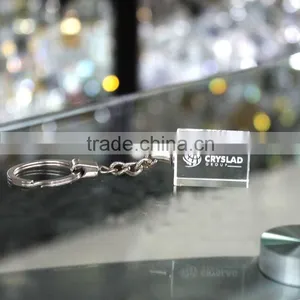 3d Mini Crystal Gift Glass Keychain thumbnail-3