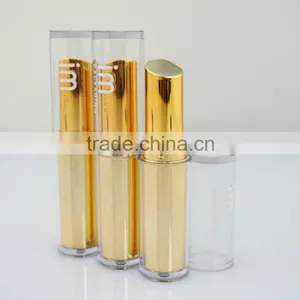 MINI Shiny Pink Empty Girls Lipstick Tube thumbnail-2