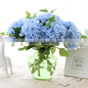 Wholesale Artificial Flowers Cheap Artificial Hydrangea Flower Artificial Wedding Flowers Artificial Decoration Silk Flowers thumbnail-2