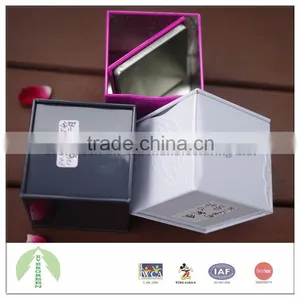 Wholesale 6.35*6.35*6.40cm Exit Mold Tin Packaging With Double Lid thumbnail-4