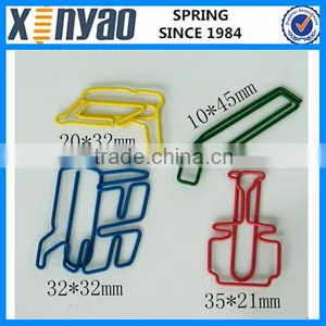 Hight Quality Promotional Gifts Colorful Custom Logo Shape Paper Clips thumbnail-1