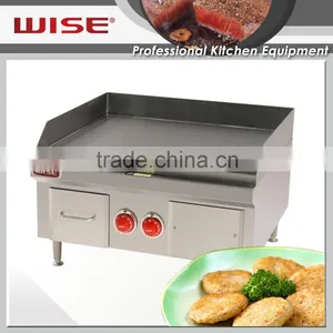 WISE 24" Commercial Stainless Steel Electric Griddle for Restaurant thumbnail-6
