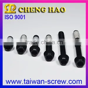 Stock Cleaning Black Zinc-Plated Socket Button Head Screw thumbnail-1