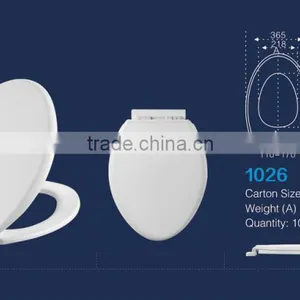 1026 Super Durable Elongated Plastic Designer Toilet Seats thumbnail-2