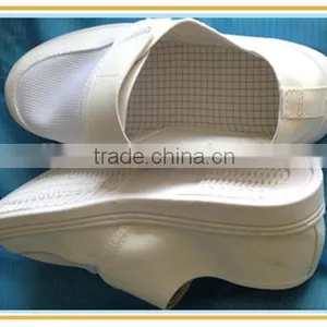 White/brown/ Black Hospital PVC Sole Esd Footwear thumbnail-2