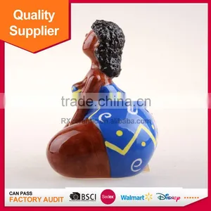 Wholesale Delicate Fancy Piggy Bank 3D Hand Painted Ceramic Coin Box thumbnail-3