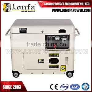 High Quality 7.5KVA Silent Diesel Generator 50Hz 220V Small Silent Diesel Generator thumbnail-1