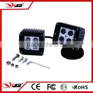 Waterproof 2015 New Products Car Auxiliary Lighting 15W/16W Square Spot/flood LED Work Light 12v 24v thumbnail-5