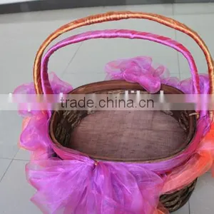 OEM/ODM Welcome Wicker Basket Gift Basket thumbnail-1