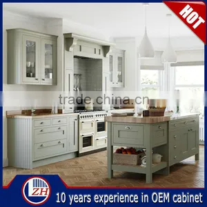 Integrated Cheap Modern Pvc Water Resistant Kitchen Cabinet thumbnail-4
