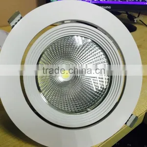 360 Degree Rotatable Aluminum Alloy COB LED Trunk Light 30W for Gallery 220VAC thumbnail-1