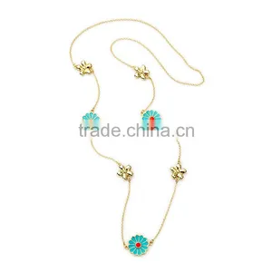 Cheap Wholesale Jewelry 2016 Latest Design Fashion Long Chain Necklace for Summer thumbnail-2